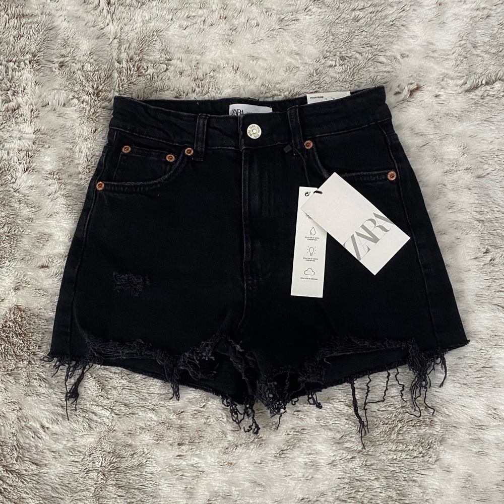 Zara Women Shorts | Zara High Rise Jean Shorts | Zara High Rise Women Shorts NWT